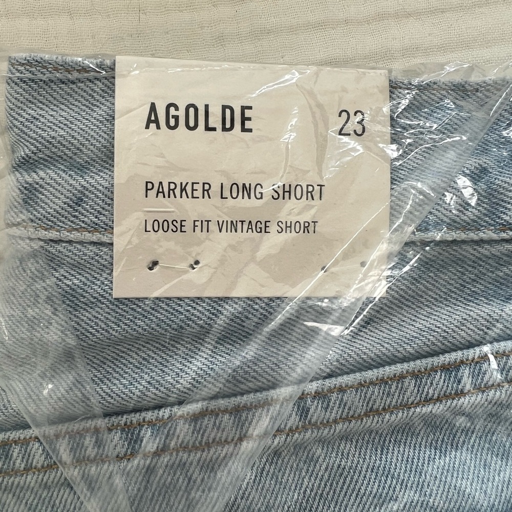 Brand new AGOLDE Parker long shorts - never been worn!